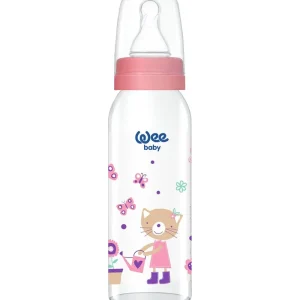 WEE BABY BIBERON EN VERRE CLASSIQUE 0-6 M 250 ML