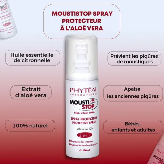 PHYTEAL MOUSTI STOP SPRAY PROTECTEUR 2EN1 100ML