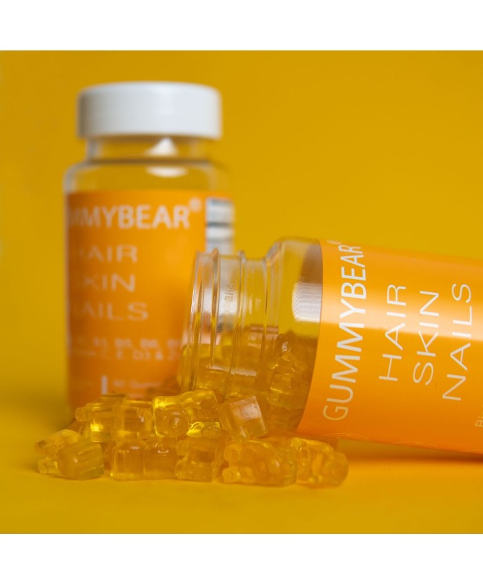 GUMMYBEAR HAIR SKIN NAILS 60 GUMMIES – Image 2