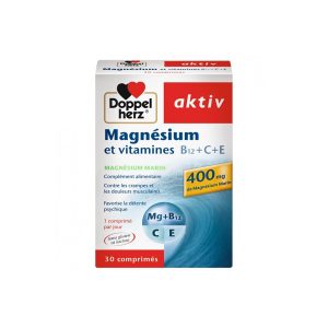 AKTIV MAGNESIUM VITAMINES C+E 30 COMPRIMES