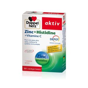 AKTIV ZINC+HISTIDINE+VITAMINE C 30 COMPRIMES