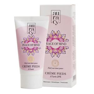 AURACY PEACE OF MIND CREME PIEDS A L&rsquo;UREE 20% 50GR