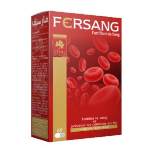 VITAL FERSANG Fortifiant du Sang – 60 Gelules