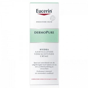 EUCERIN DERMOPURE HYDRA CREME COMPENSATRICE APAISANTE 50ML