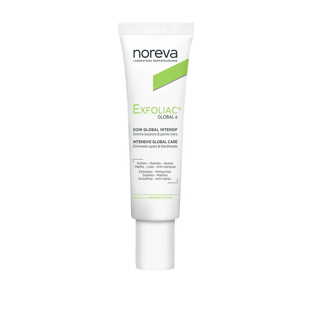 NOREVA EXFOLIAC GLOBAL 6 SOIN ANTI IMPERFECTION 30ML – Image 2