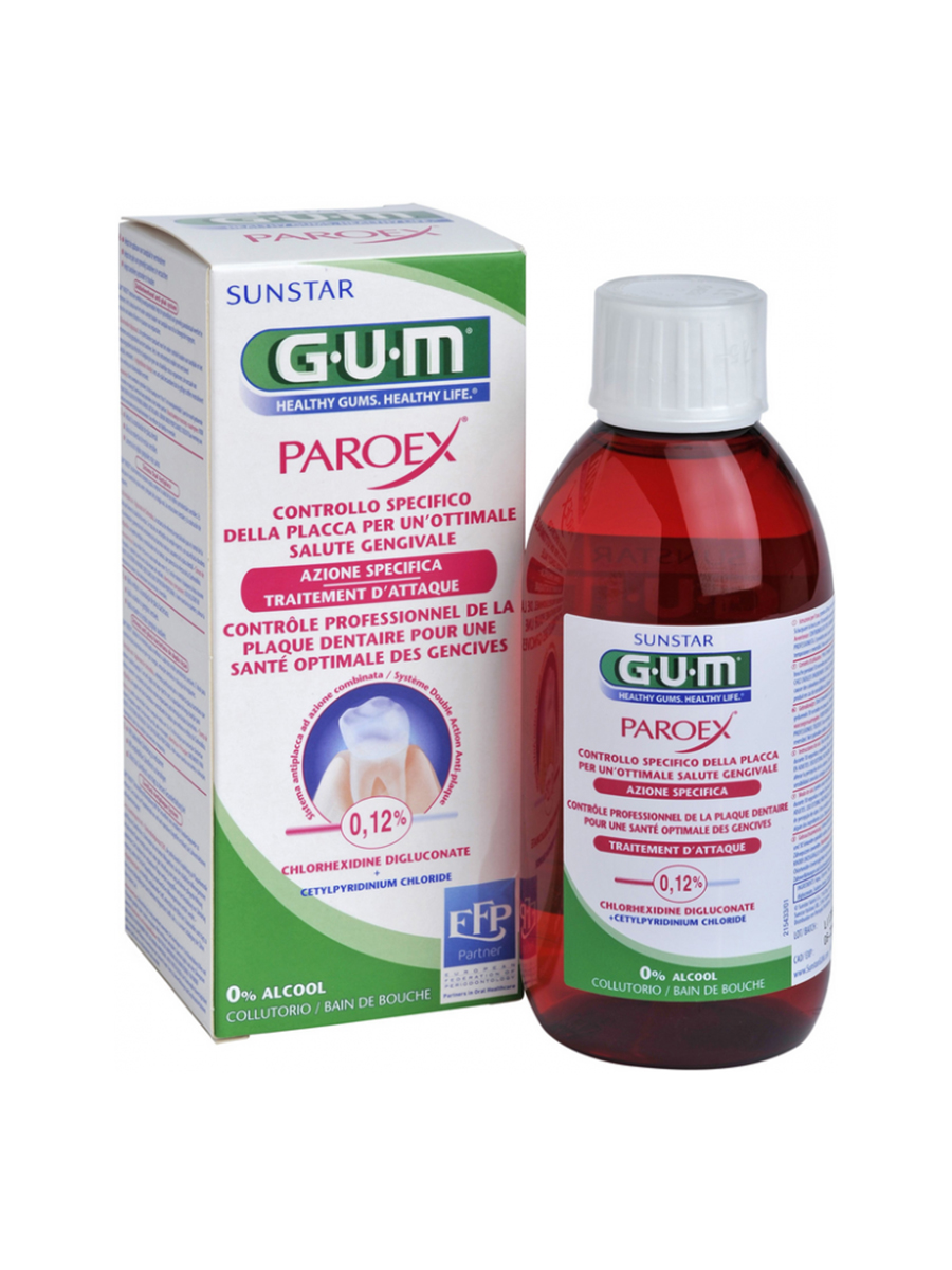 GUM BAIN DE BOUCHE PAROEX 0.12% 300ML