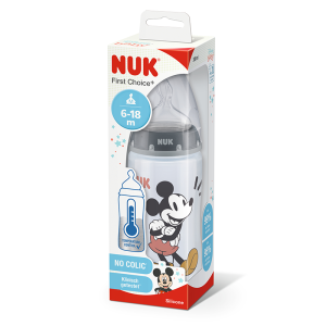 NUK BIBERON MICKEY FIRST CHOICE 6-18M 300ML
