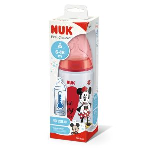 NUK BIBERON MICKEY FIRST CHOICE 6-18M 300ML