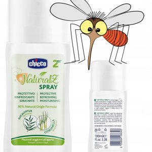 CHICCO NATURALZ SPRAY EMULSION ANTI MOUSTIQUE 2M+ 100ML