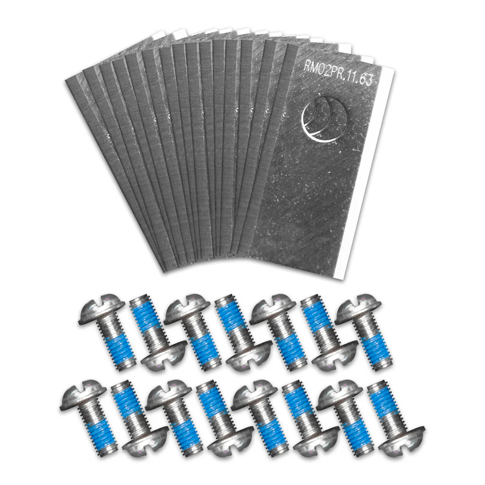 Kit 15 lames en inox + vis – robot tondeuse autonome Lawn Master – Image 3