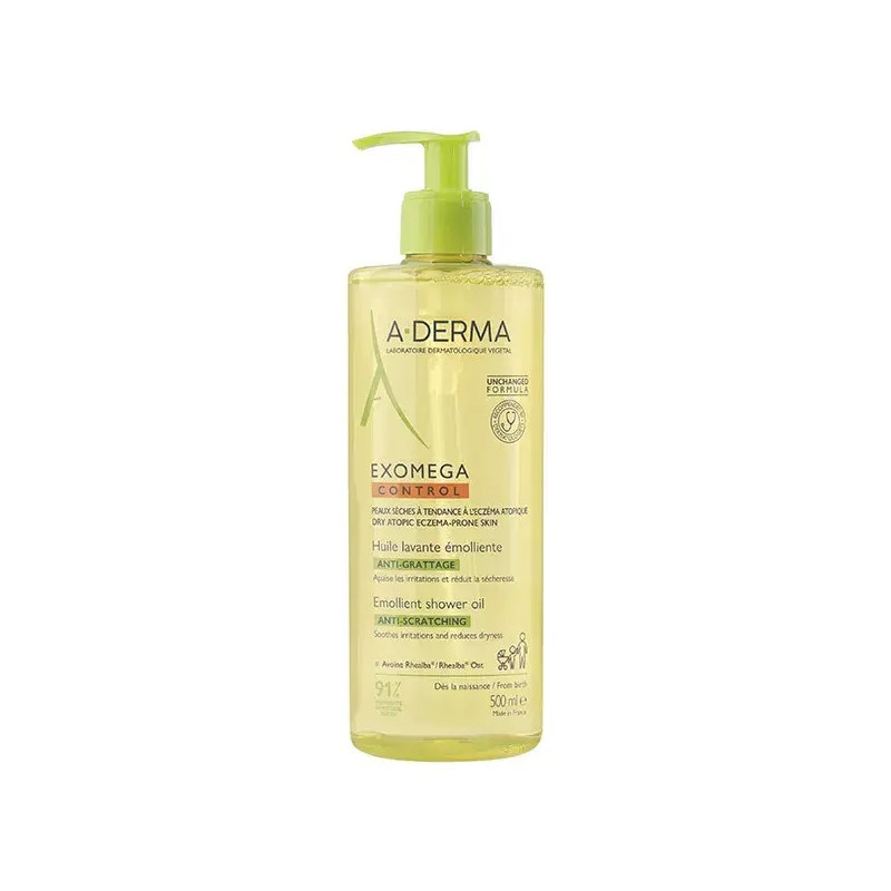 ADERMA Exomega Control Huile Lavante Emolliente 500 ml