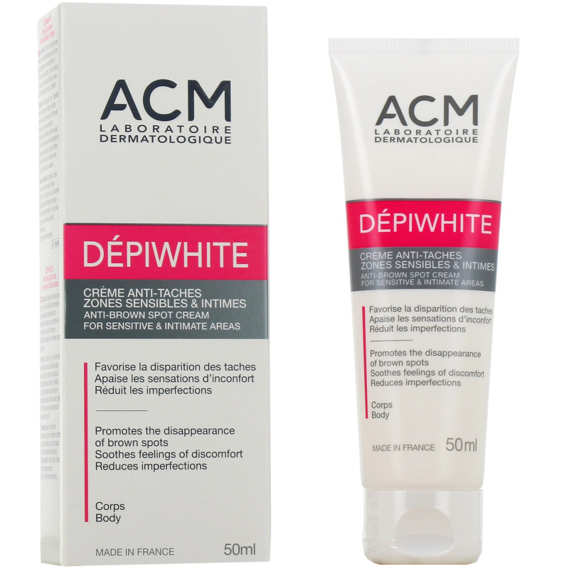 ACM DEPIWHITE CREME ANTI TACHES ZONES SENSIBLES ET INTIMES 50ML