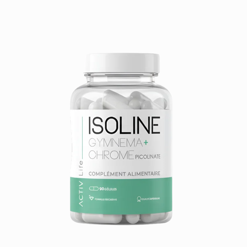 ACTIV LIFE ISOLINE GYMNEMA+CHROME PICOLINATE 90 GELULES – Image 2