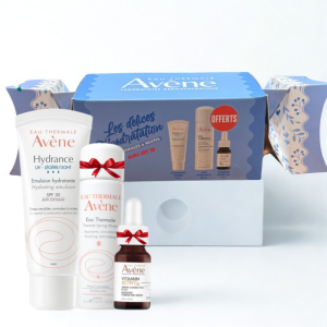 AVENE COFFRET DELICE HYDRATATION HYDRANCE LEGERE SPF30 50ML+EAU THERMALE SPRAY 50ML (OFFERT)+SERUM ACTIV Cg 10ML (OFFERT)