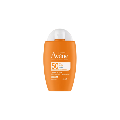 AVENE FLUIDE ULTRA LEGER SPF50+ PEAUX SENSIBLES NORMALES A MIXTES 50ML
