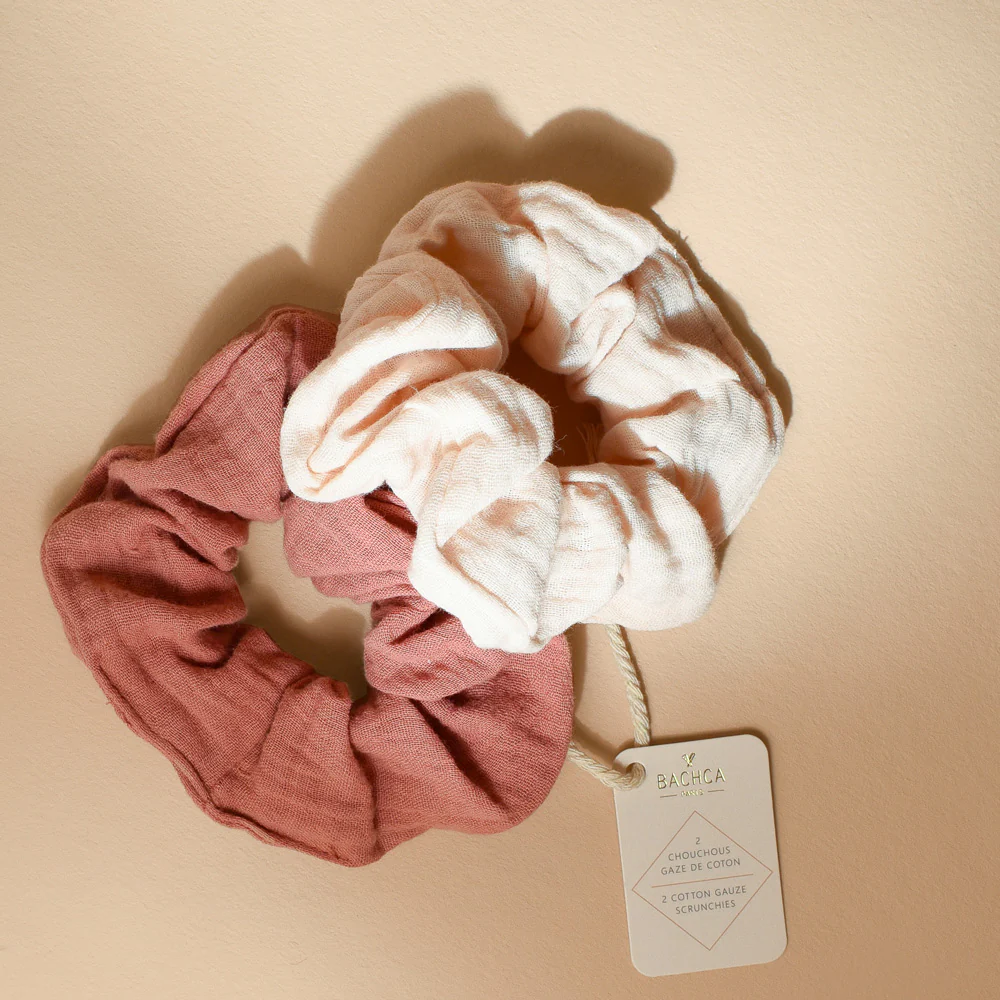 2 chouchous gaze de coton – Image 2