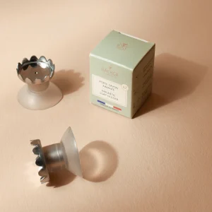 Deux porte-savons aimantés