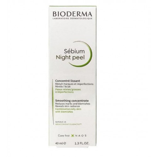 BIODERMA SEBIUM NIGHT PEEL 40ML – Image 2