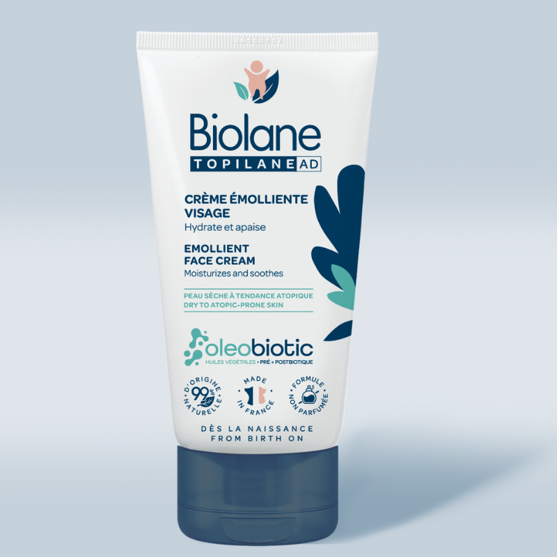 BIOLANE TOPILANE AD CREME EMOLLIENTE VISAGE 50ml – Image 2