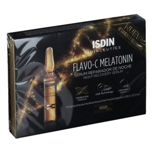 ISDIN ISDINCEUTICS FLAVO-C MELATONIN SERUM REPARATEUR NUIT 10 UNIDOSES DE 2ML