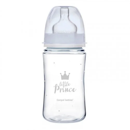 CANPOL BABIES BIBERON ANTICOLIQUE COL LARGE ROYAL BABY 240ML PP 35/234 – Image 2