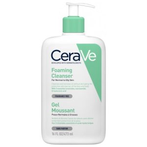 CERAVE GEL MOUSSANT PEAUX NORMALES A GRASSES 473ML