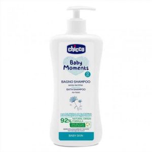 CHICCO SHAMPOOING CHEVEUX&CORPS BABY MOMENTS, 500 ml