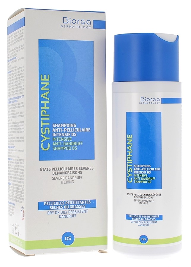 CYSTIPHANE SHAMPOOING ANTI PELLICULAIRE INTENSIF DS 200ML – Image 2