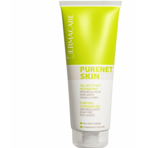 DERMACARE PURENET SKIN GEL NETTOYANT ASSAINISSANT 200ML