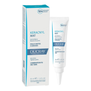 DUCRAY KERACNYL MAT SOIN MATIFIANT PEAUX MIXTES A GRASSES 30ML