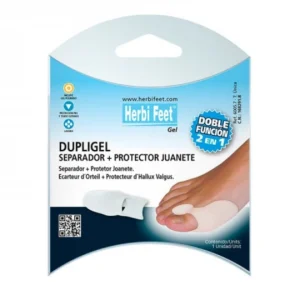 HERBI FEET DUPLIGEL ECARTEUR D&rsquo;ORTEIL+PROTECTEUR D&rsquo;HALLUX VALGUS