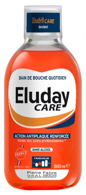 ELUDAY CARE BAIN DE BOUCHE QUOTIDIEN 500ML – Image 2