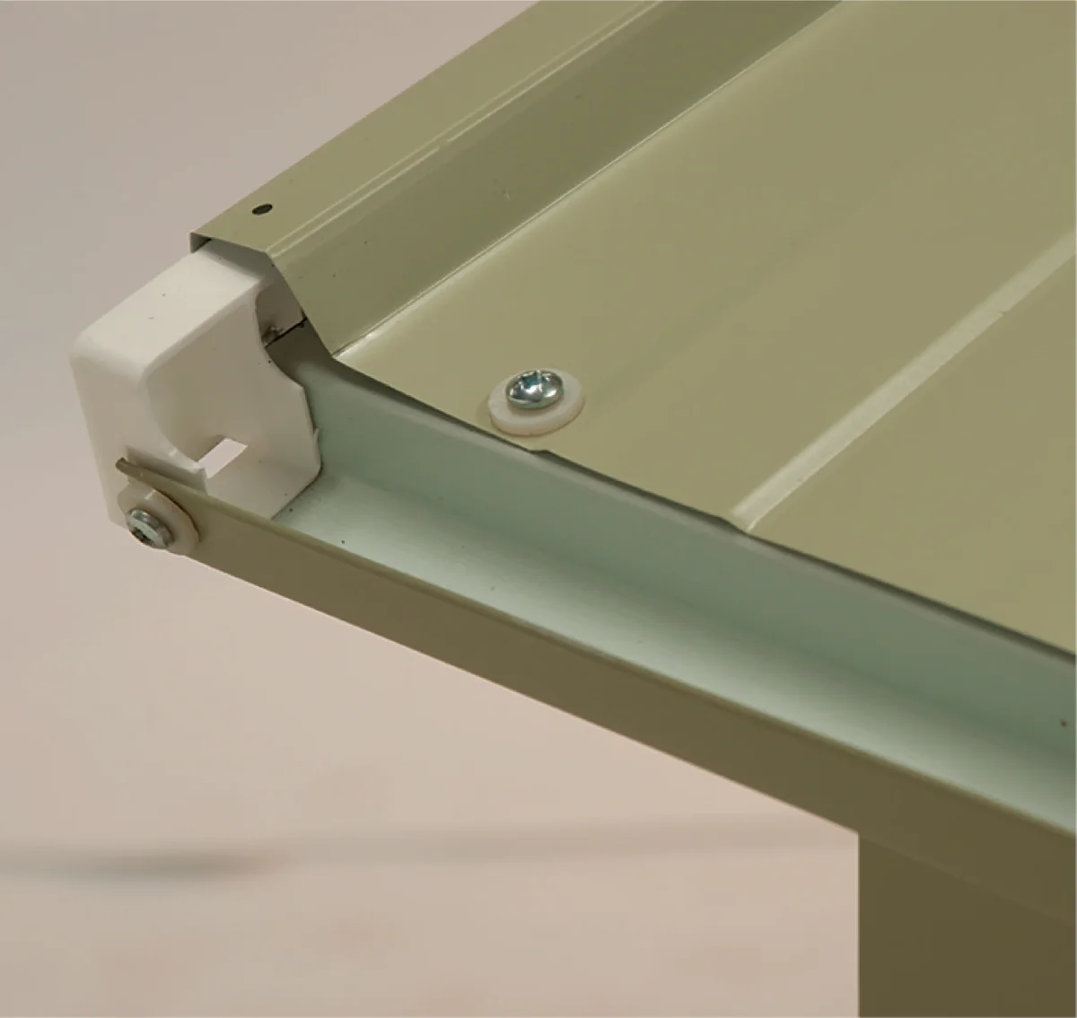 Abri de jardin métal- 3,03 x 2,37 x 2,24 m - double-porte coulissante et toit translucide – Image 7