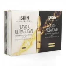 ISDIN ISDINCEUTICS FLAVO C MELATONIN&ULTRAGLICAN DAY&NIGHT 20 AMPOULES