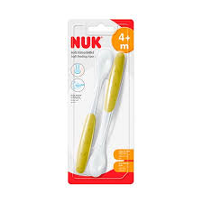 Nuk Cuillère Silicone 4+Mois