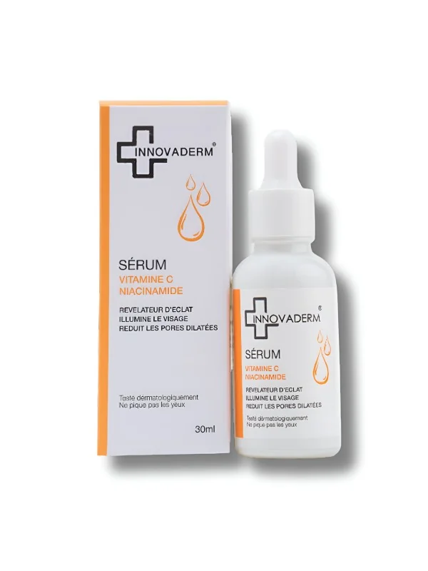INNOVADERM – SERUM VITAMINE C + NIACINAMIDE 30ML – Image 2