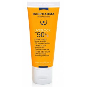 ISISPHARMA UVEBLOCK 50+ FLUIDE TEINTE 40ML