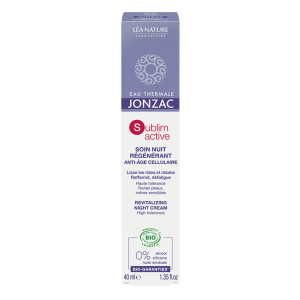JONZAC SUBLIMACTIVE SOIN NUIT REGENERANT ANTI-AGE CELLULAIRE 40ML