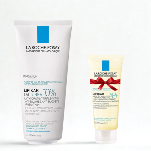 LA ROCHE POSAY LIPIKAR LAIT UREA 10% 200ML+LIPIKAR HUILE LAVANTE AP+ 100ML (OFFERT)