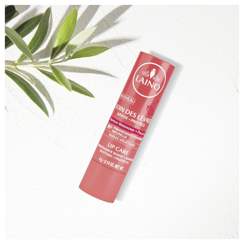 LAINO SOIN DES LEVRES FRAGILISEES GOUT GRENADINE 4G