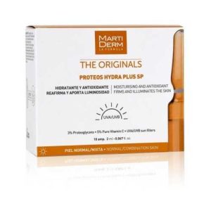 MARTIDERM THE ORIGINALS PROTEOS HYDRA PLUS SPF PEAUX NORMALES-MIXTES 10 AMPOULES