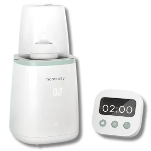 MOMCOZY – CHAUFFE-BIBERON STÉRILISATEUR INTELLIGENT 6-EN-1