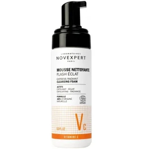 Novexpert Flash Éclat Mousse Nettoyante 150ml