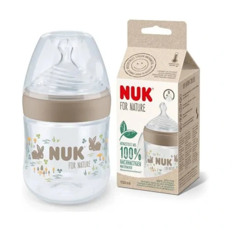 NUK BIBERON NATURE SENSE AVEC TEMPERATURE CONTROL 150ML – Image 2