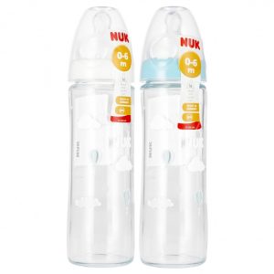 NUK BIBERON VERRE NEW CLASSIC 0-6M 240ML