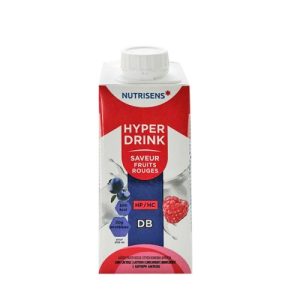 NUTRISENS DB HYPERDRINK POUR DIABETIQUES SAVEUR FRUITS ROUGES 200 ML