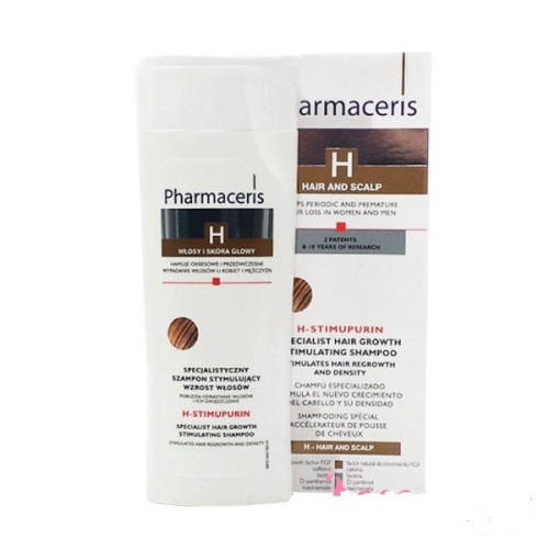 PHARMACERIS H-STIMUPURIN SHAMPOOING ACCELERATEUR DE POUSSE DE CHEVEUX 250 ML – Image 2