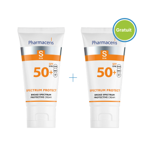 Pharmaceris S  Écran haute protection SPF50+ 50ml + 1 gratuit