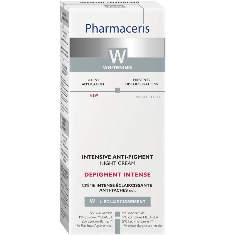 PHARMACERIS WHITENING DEPIGMENT INTENSE CREME DE NUIT ANTI TACHE 50ML – Image 2