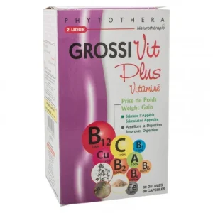 VITAL PHYTOTHERA GROSSIVIT PLUS VITAMINE 45 GELULES